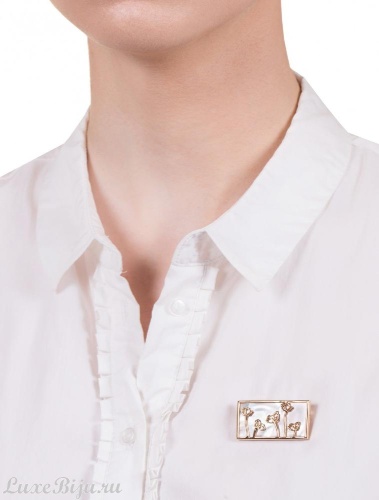 Брошь Fiore Luna FAB310 BW фото 3