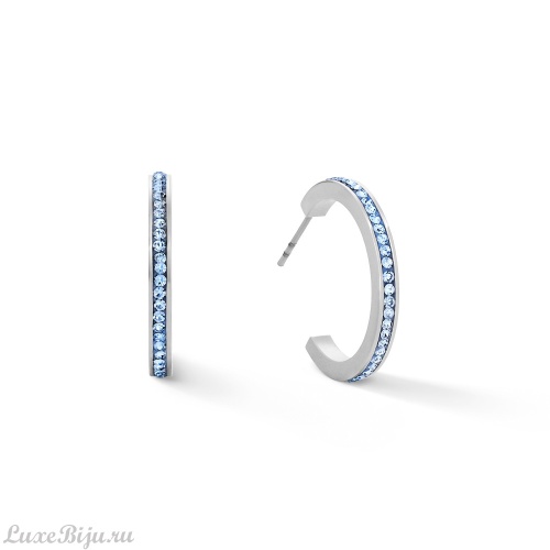 Серьги Coeur de Lion Light Blue 0139/21-0741