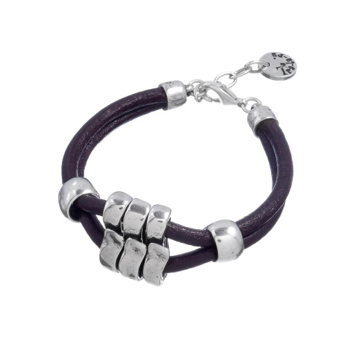 Браслет Tra-la-ra, Aire, кожаный, TLR24-238P006 коричневый