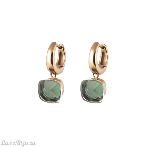 Серьги Qudo Firenze light grey 300143 BW/RG