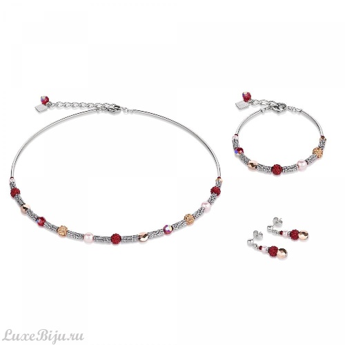 Браслет Coeur de Lion Dark Red 4867/30-0321 фото 2