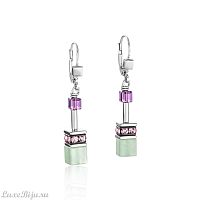 Серьги Coeur de Lion Lilac-Green 4905/20-0840