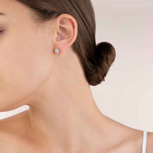 Серьги Coeur de Lion Crystal-Silver, 0227/21-1817 фото 2