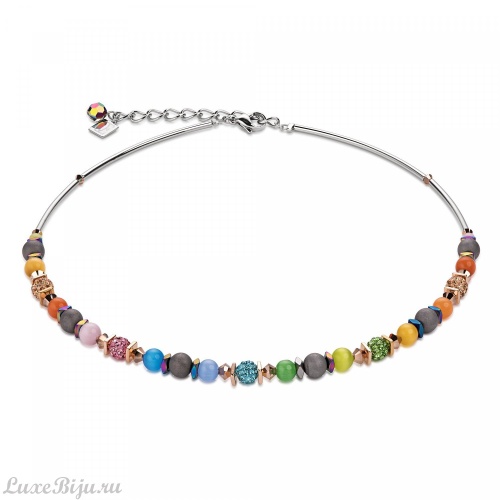 Колье Coeur de Lion Multicolour Rainbow 4846/10-1520