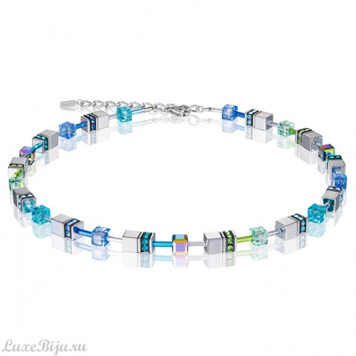 Колье Coeur de Lion Blue Green 4015/10-0705