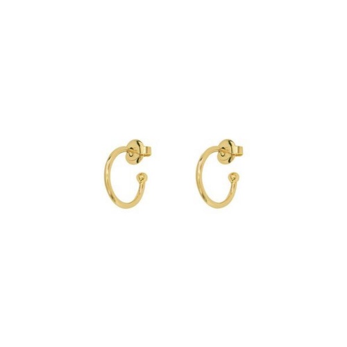 Серьги VIDDA, Tailor Charms, полукольца, металл, VD22-01604 золотистый