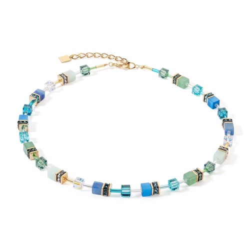 Колье Coeur de Lion Green-Turquoise, 4905/10-0506