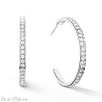 Серьги Coeur de Lion Crystal-Silver, 0128/21-1817