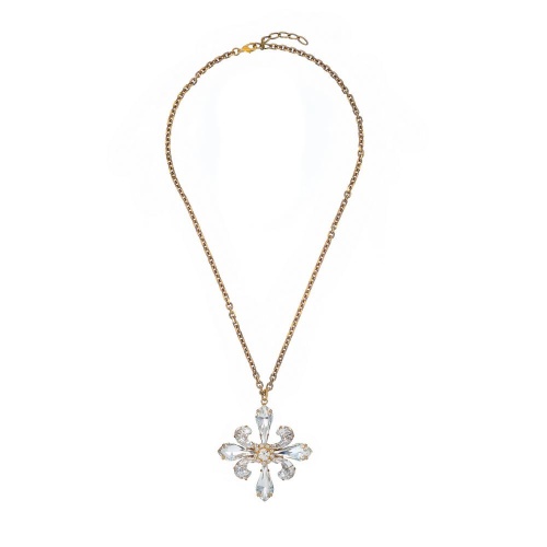 Колье Celeste G, с кристаллами Swarovski, CS26.1-1626-1 хрустальный