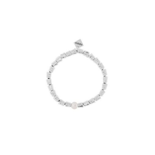 Браслет VIDDA, Treasure, стрейч, с жемчугом, VD22-01531 золотистый