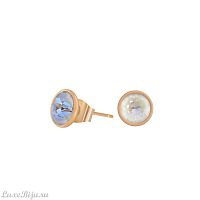 Пусеты Fiore Luna Light Grey Delite SWE298 LGD RG
