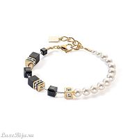 Браслет Coeur de Lion Black-Gold, 5086/30-1316