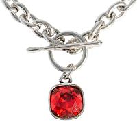 Колье Tucco, Camila, с кристаллом, TC26.1-TMC198-P красный