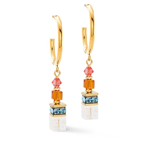 Серьги Coeur de Lion Multicolour Sunset, 3021/21-1546 фото 8