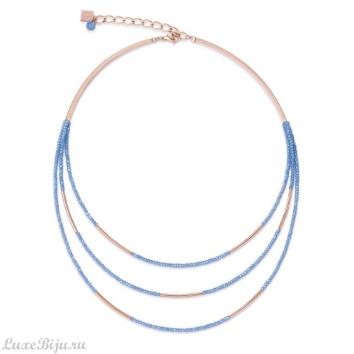 Колье Coeur de Lion Light Blue 4960/10-0720