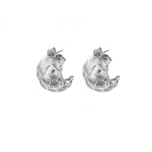 Серьги Moon Paris, Ringo, полукольца, MR-26.06-119 серебристый