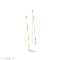 Серьги Coeur de Lion White-Gold, 1114/20-1416