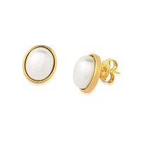 Серьги Possebon white pearl A0976.1 BW/G