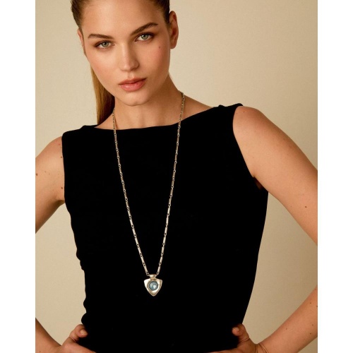 Колье VIDDA, Fire, с кристаллом Swarovski, VD26.1-02333 серый фото 2