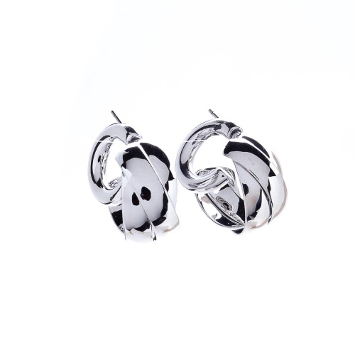 Серьги Moon Paris, Ringo, полукольца, MR-22.03-059 серебристый