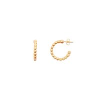 Серьги Tucco, Simplicity, полукольца, TC-TMPE13 золотистый