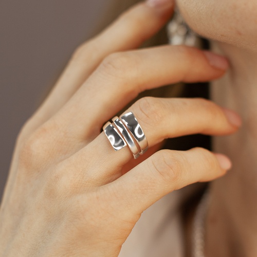 Кольцо Fiore Luna SILVER, KBR02748-03 фото 4