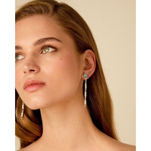 Серьги VIDDA, Fire, с кристаллом Swarovski, VD25.2-02325 серый фото 3