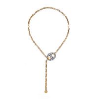 Колье Francesca Bianchi, с эмалью, FB25.2-15T золотистый