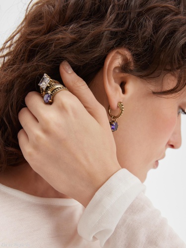 Кольцо Fiore di Firenze AN0588-0433 CERCHIO AMETISTA фото 4