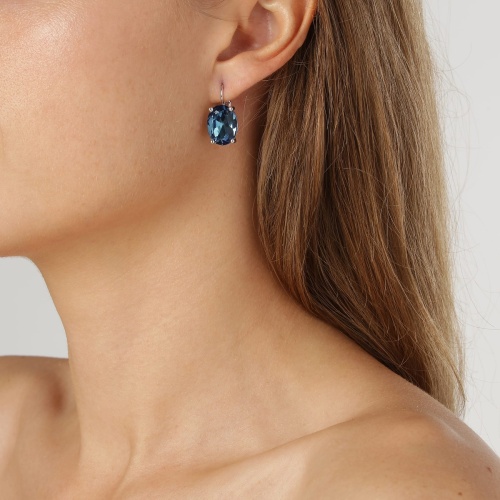Серьги Dyrberg Kern CHANTAL SS ROYAL BLUE, 430080 фото 4