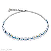 Колье Coeur de Lion Blue 4883/10-0700