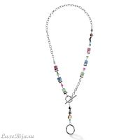 Колье Coeur de Lion Multicolour Gemstone, 4709/10-1561