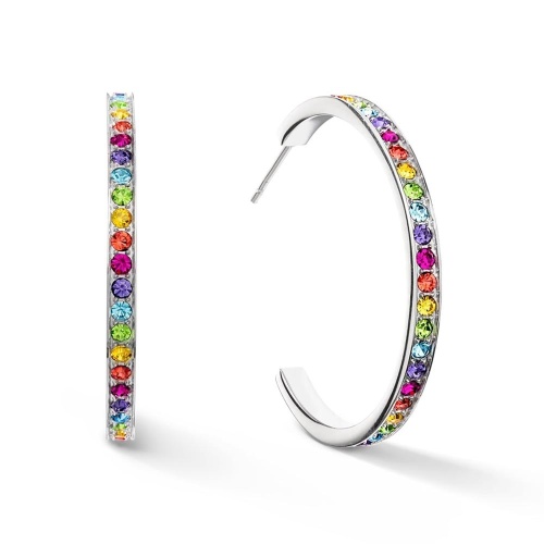 Серьги Coeur de Lion Multicolour-Silver, 0128/21-1517