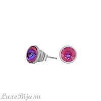 Пусеты Fiore Luna Lotus Pink Delite SWE298 LPD S