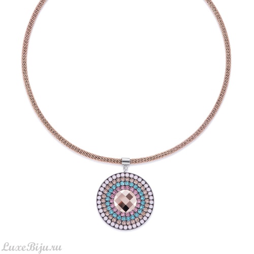 Колье Coeur de Lion Rose Turquoise 4954/10-1906