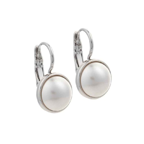 Серьги Fiore Luna Pearl A2010PE-E01.1 BW/S фото 2