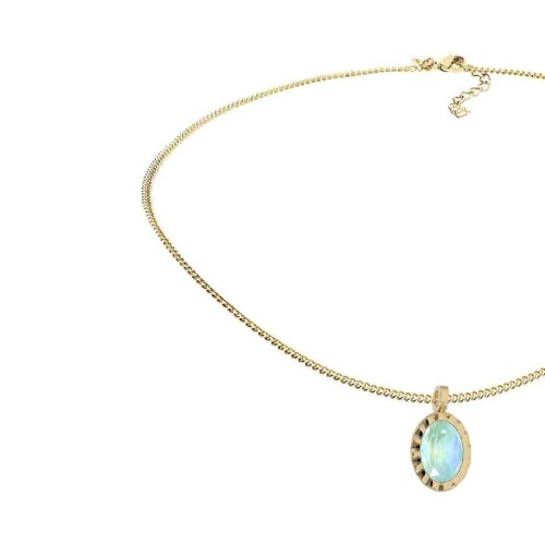 Колье Qudo TIVOLA UNICA big (G/P) Silky sage delite 3cm, 420690 фото 2