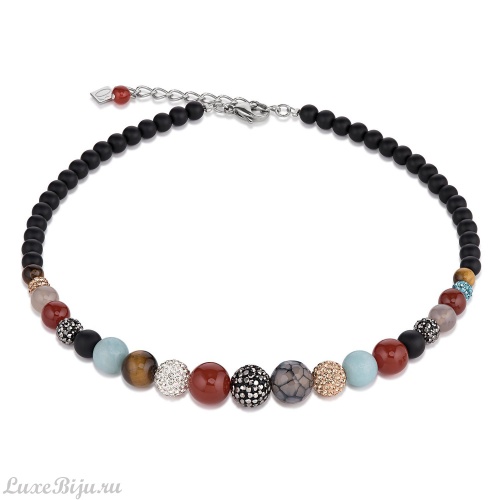 Колье Coeur de Lion Multicolor Gemstone 4888/10-1561
