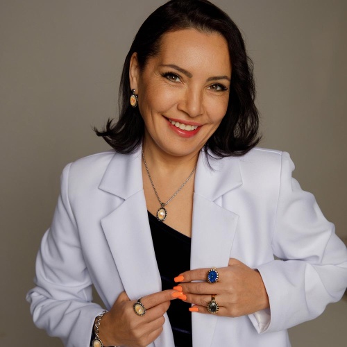 Колье Qudo TIVOLA UNICA big (S/P) Ivory cream delite 3cm, 420701 фото 4