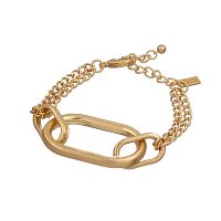 Браслет Dansk Copenhagen, Tula, с овальными подвесками, DNSK25.1-7C2501018 золотистый