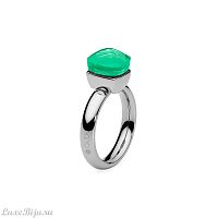 Кольцо Qudo Firenze smaragd 17.2 мм 610393 G/S