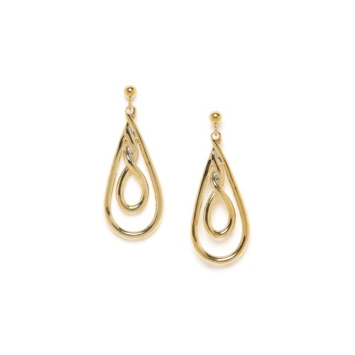 Серьги ORI TAO, Accostage, с переплетением, OT23.2-12-30756 золотистый