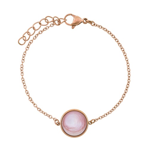 Браслет Fiore Luna Сфера SHELL ROSE, CB02913-3 R/RG