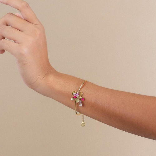 Браслет Franck Herval, Estelle, с цветным бисером, FH24.2-13-72673 золотистый фото 7