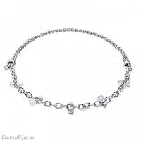 Колье Coeur de Lion Crystal-Silver 5063/10-1817
