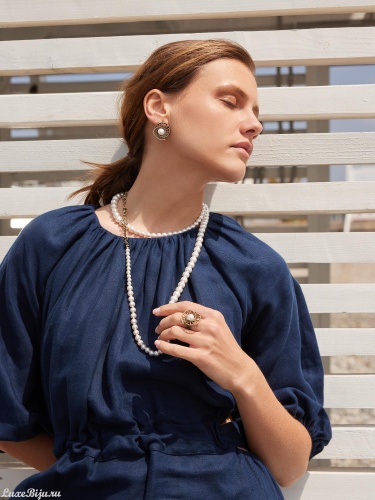 Кольцо Fiore di Firenze AN1729 PEARL фото 10