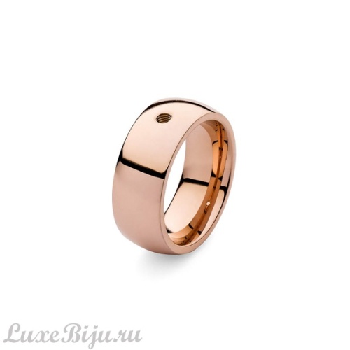 Кольцо - база Qudo Basic big gold 17.8 мм 627015 RG