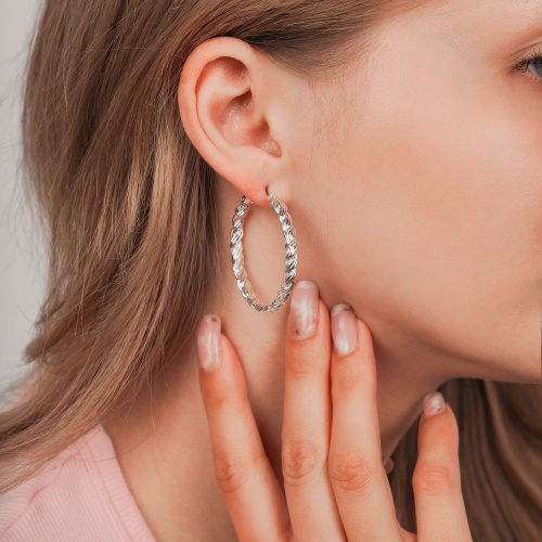 Серьги Fiora Luna Ring, AL1009 S фото 4