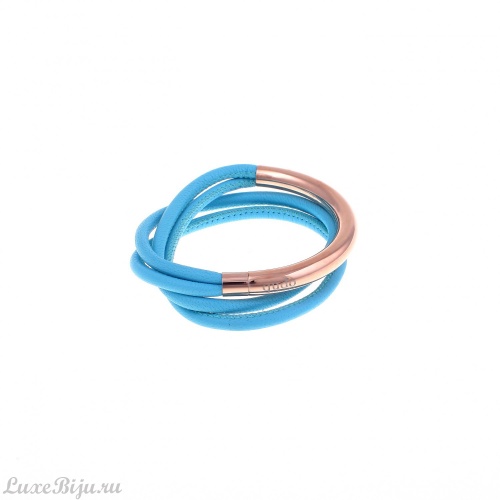 Браслет Qudo Doppio small angel RG 131187 BL/RG