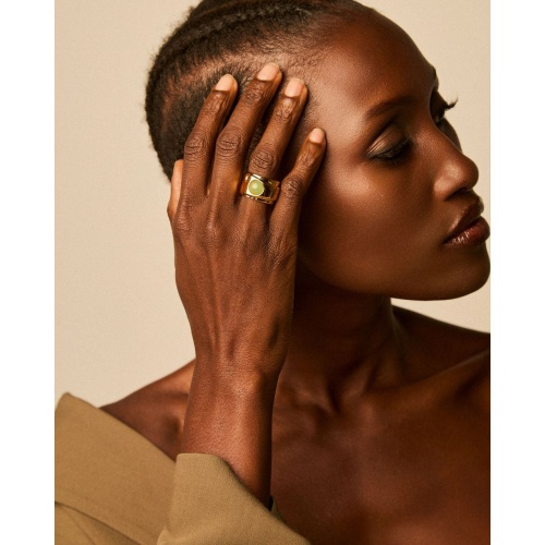 Кольцо VIDDA, Hera, с халцедоном, VD25.1-02142202 голубой, 16,5 фото 2